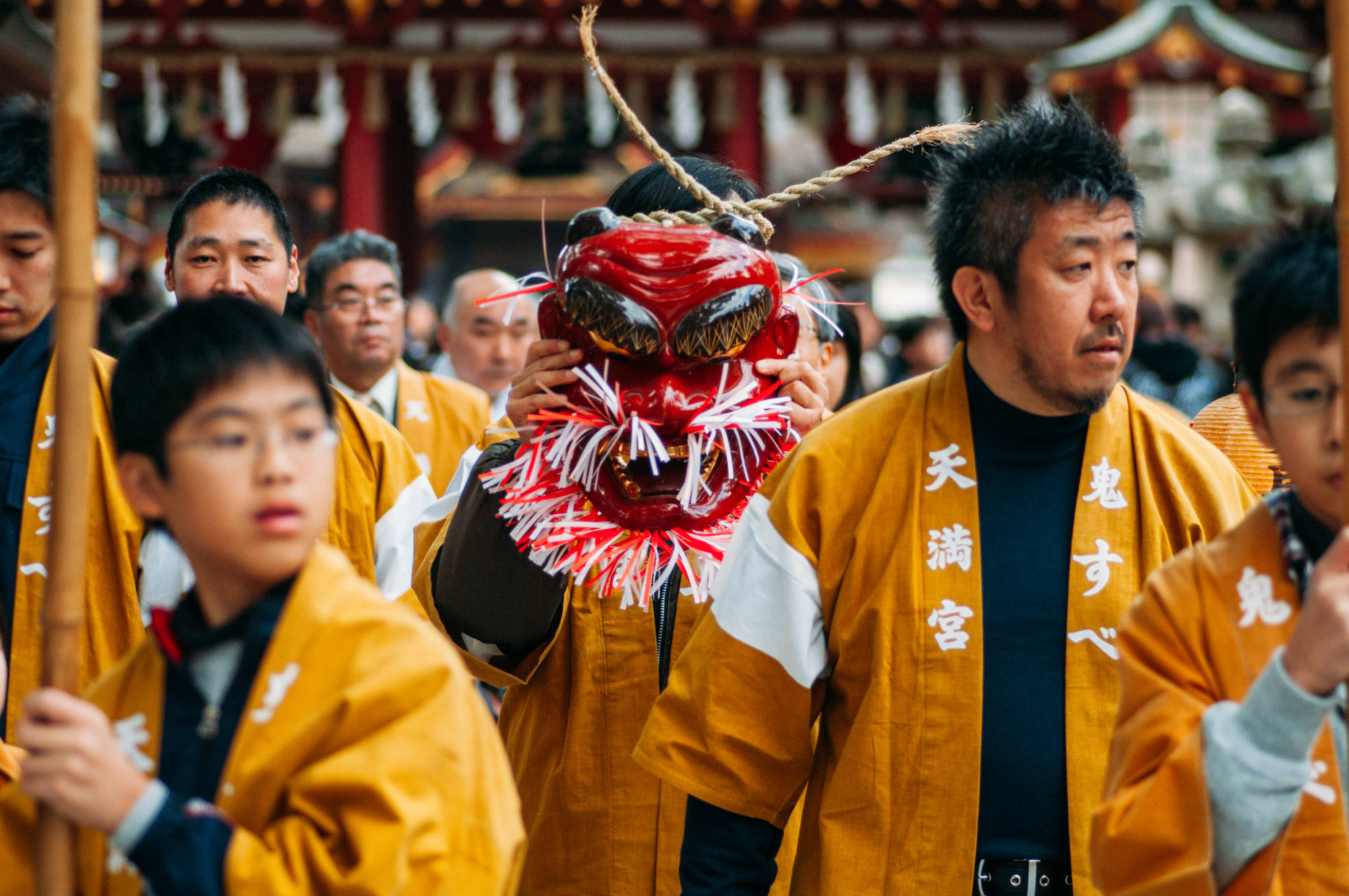 鷽替え・鬼すべ神事